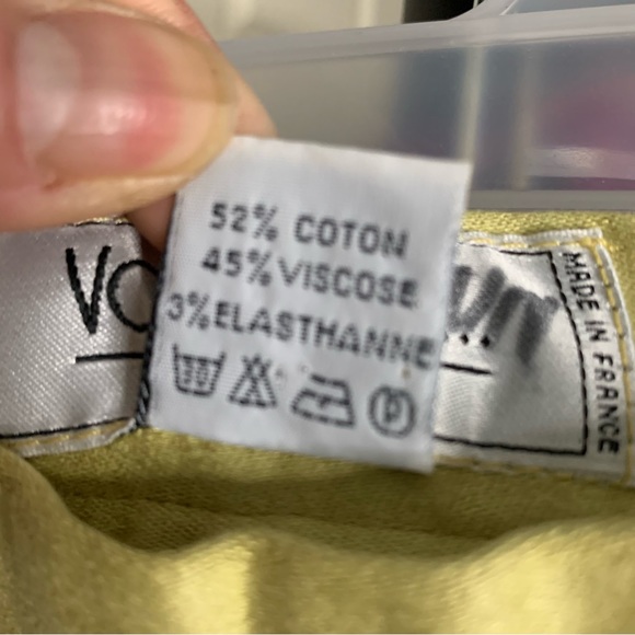 Vintage Votre Nom Stir Up Olive Pants Size 6 - Picture 8 of 8